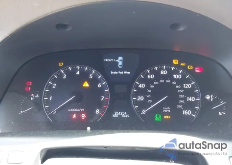 2007 Lexus Ls 460 z USA, uszkodzony, nr VIN JTHBL46F775040655